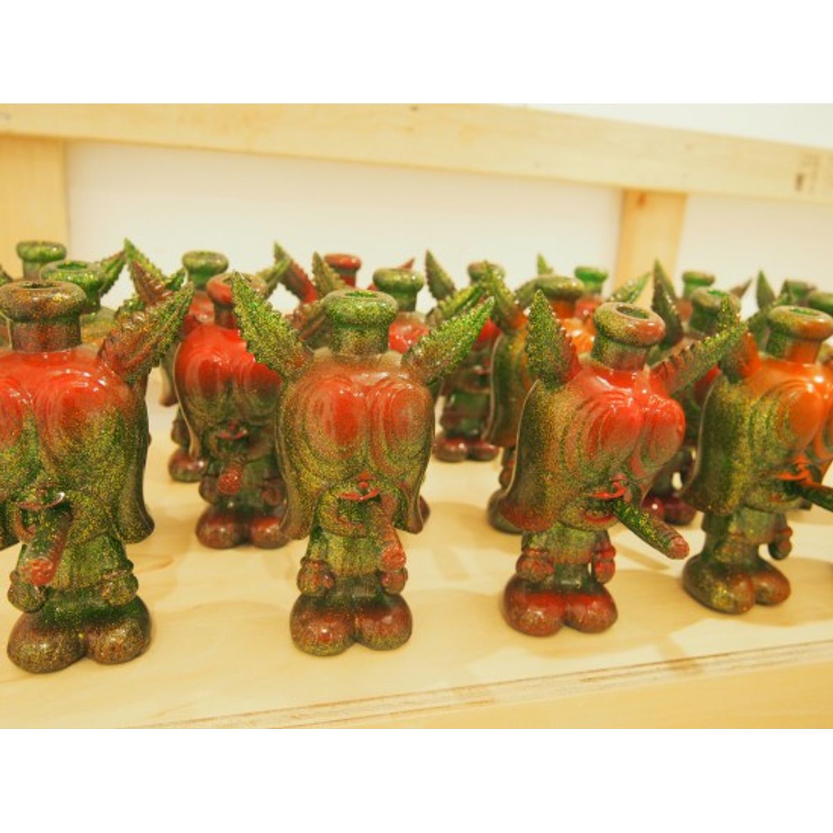 SCOLOCT - green lame / orange (SHINJUKU LIMITED)