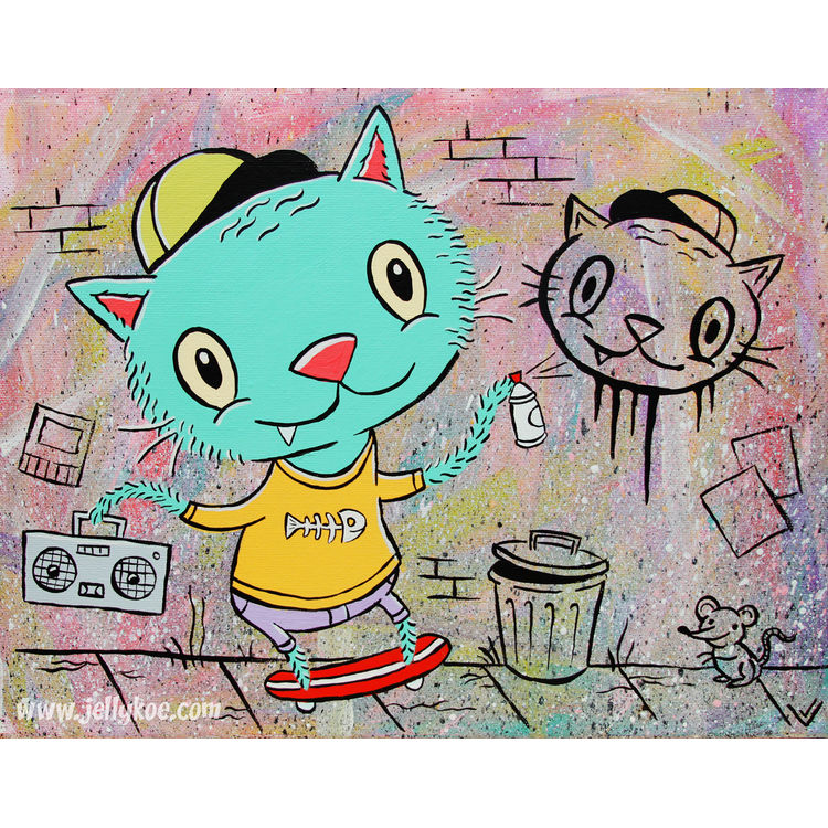 Ollie Cat by Jellykoe