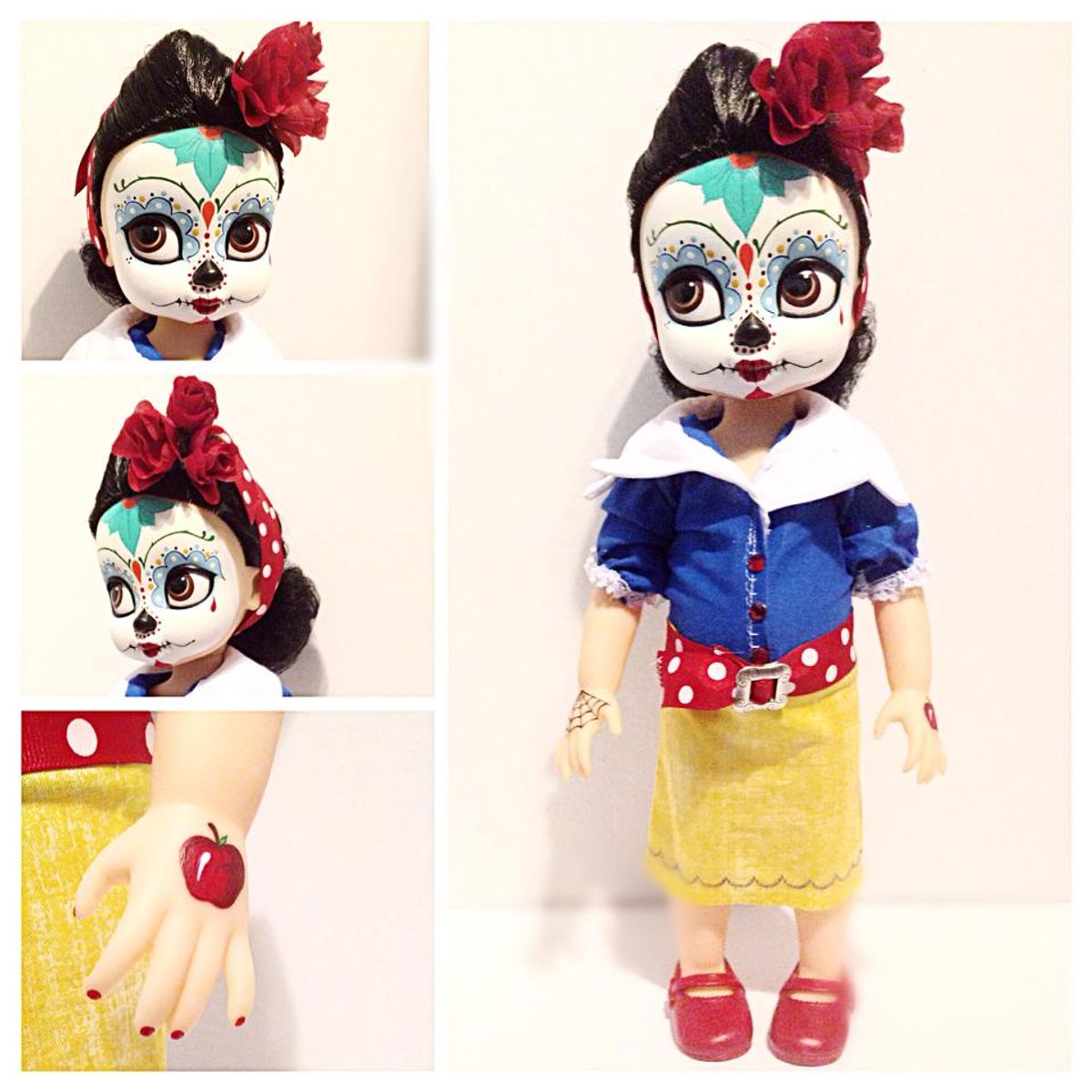Day of The Dead Doll - Snow White