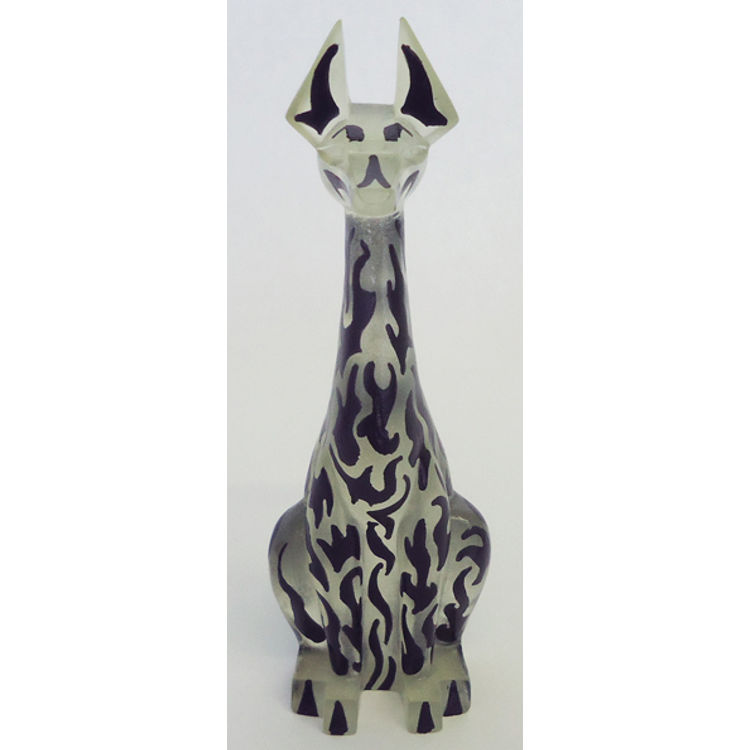 GID Clear Spirit Pharaoh Hound Mini Custom by Small Angry Monster (Adam Pratt)