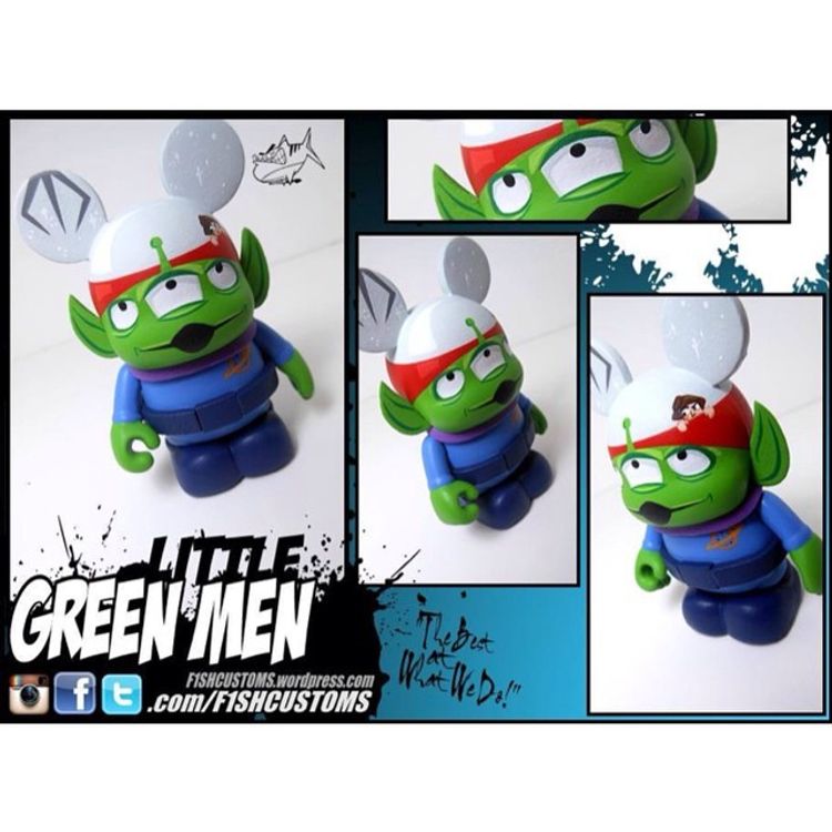 Little Green Man by F1shcustoms