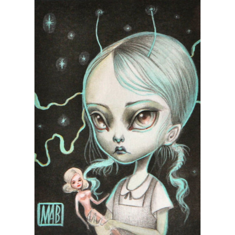 Alien Girl - She's Perfect by Mab Graves