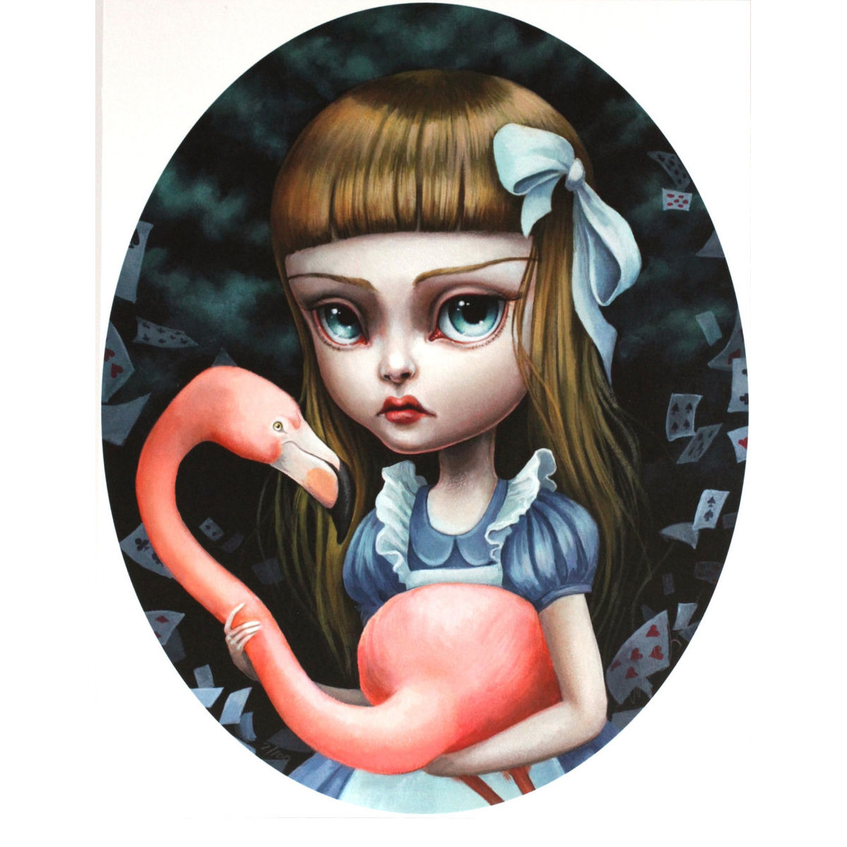 Alice and the Flamingo Croquet