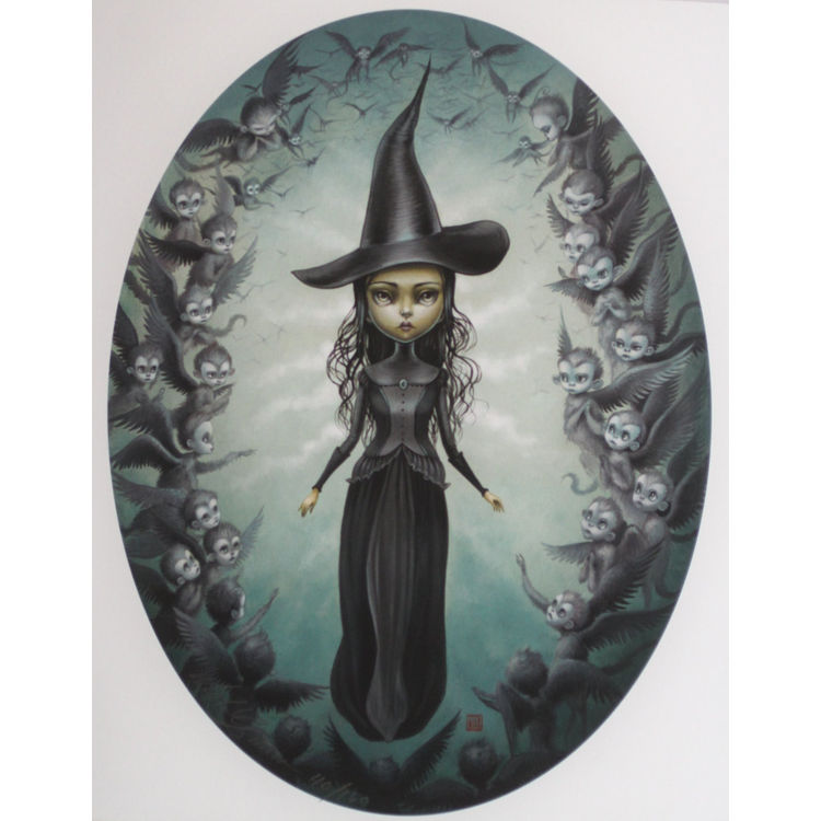 Elphaba and the Flying Monkeys by Mab Graves