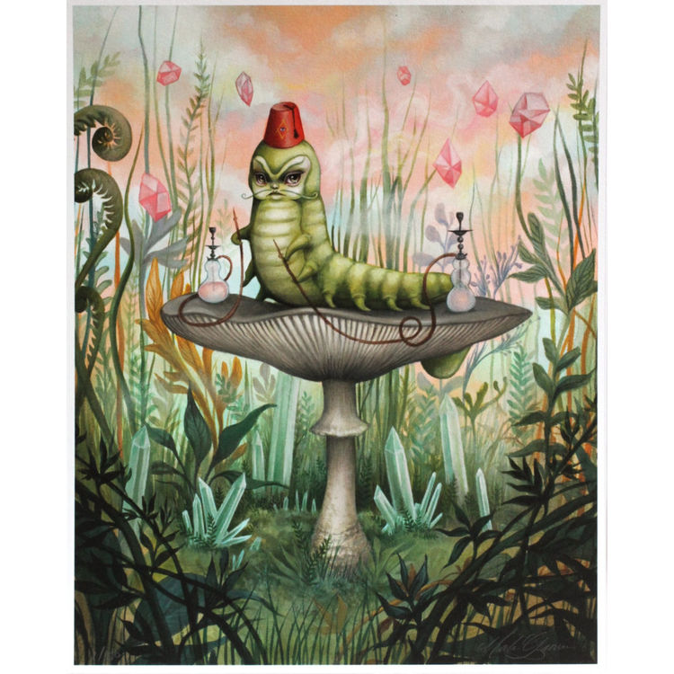 The Hookah Smoking Caterpillar by Mab Graves