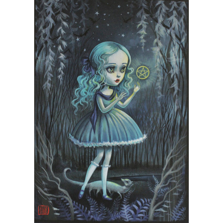 Page of Pentacles by Mab Graves