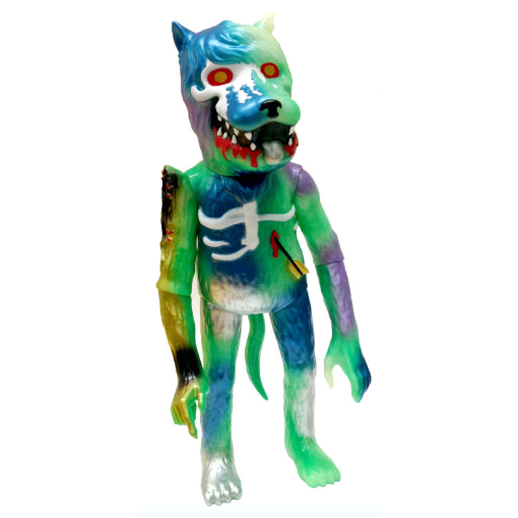 Marbled Mystic Earth Wolf by Josh Herbolsheimer