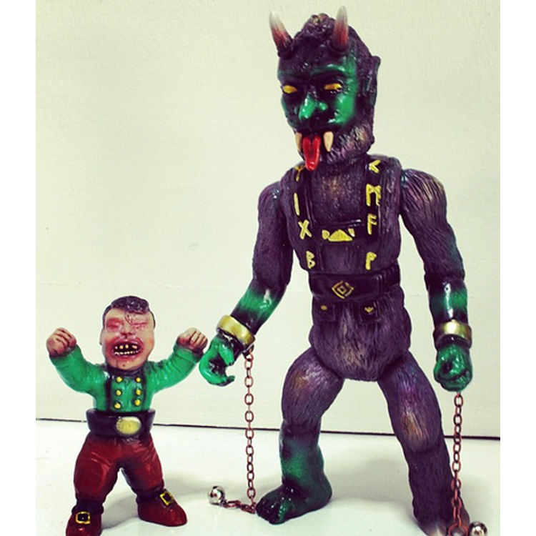 RAMPAGE Killer Krampus and Mischief Maker by Mr. Krotpong