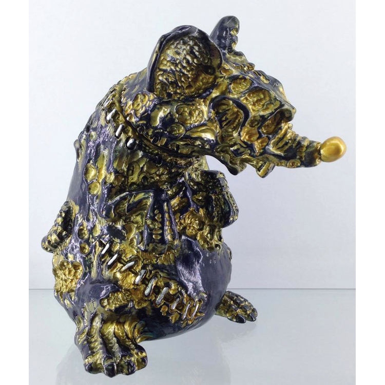 Undead Toys Zombie DobuRat (Custom A) by Kagemaru Designs (Dark Fantasy)