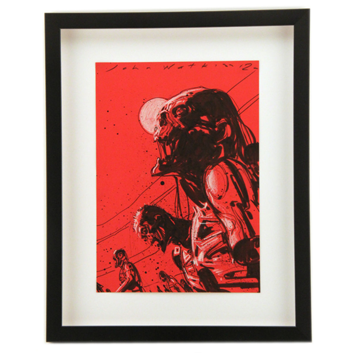 UNTITLED (BLACK AND RED 5)