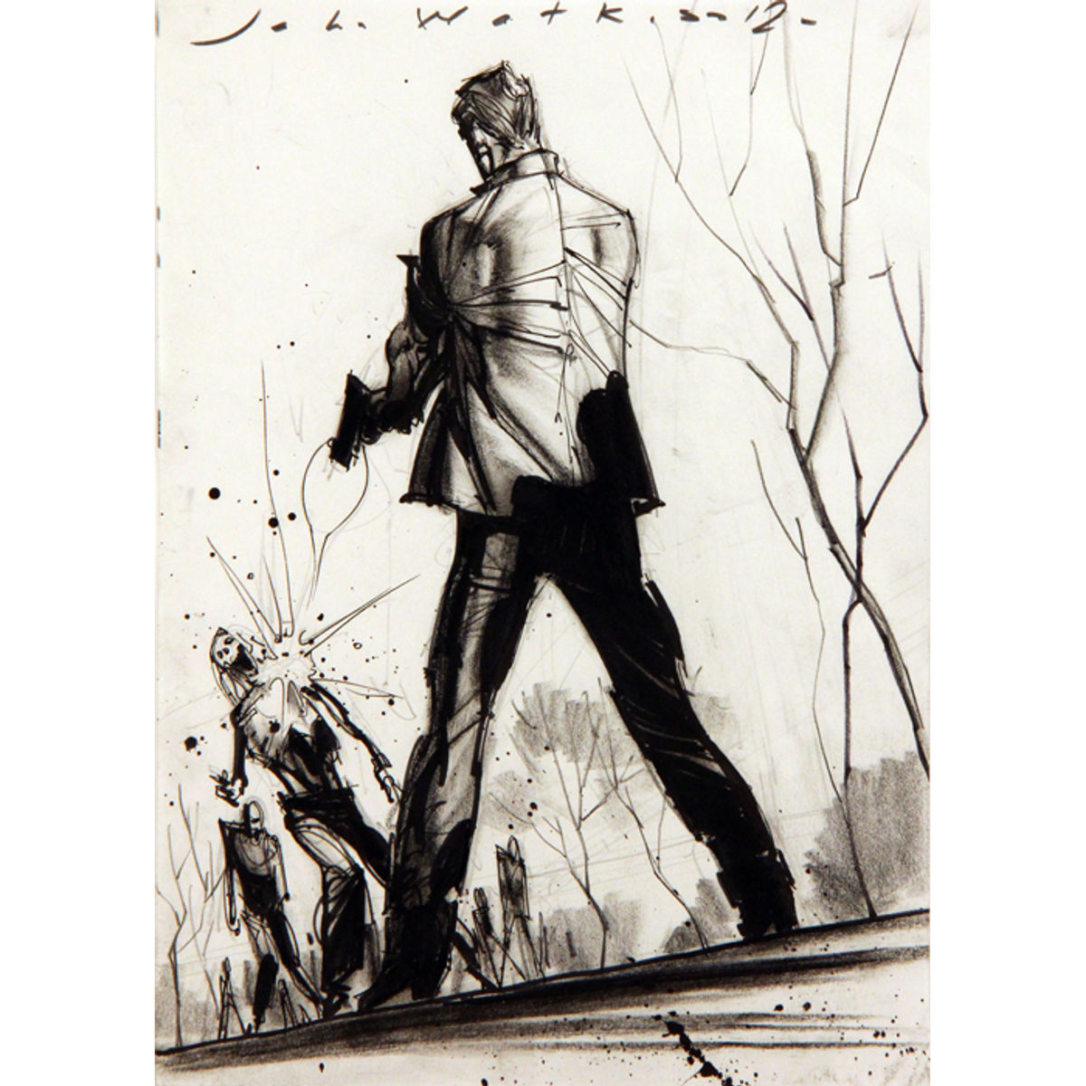 UNTITLED (BLACK AND WHITE 7)