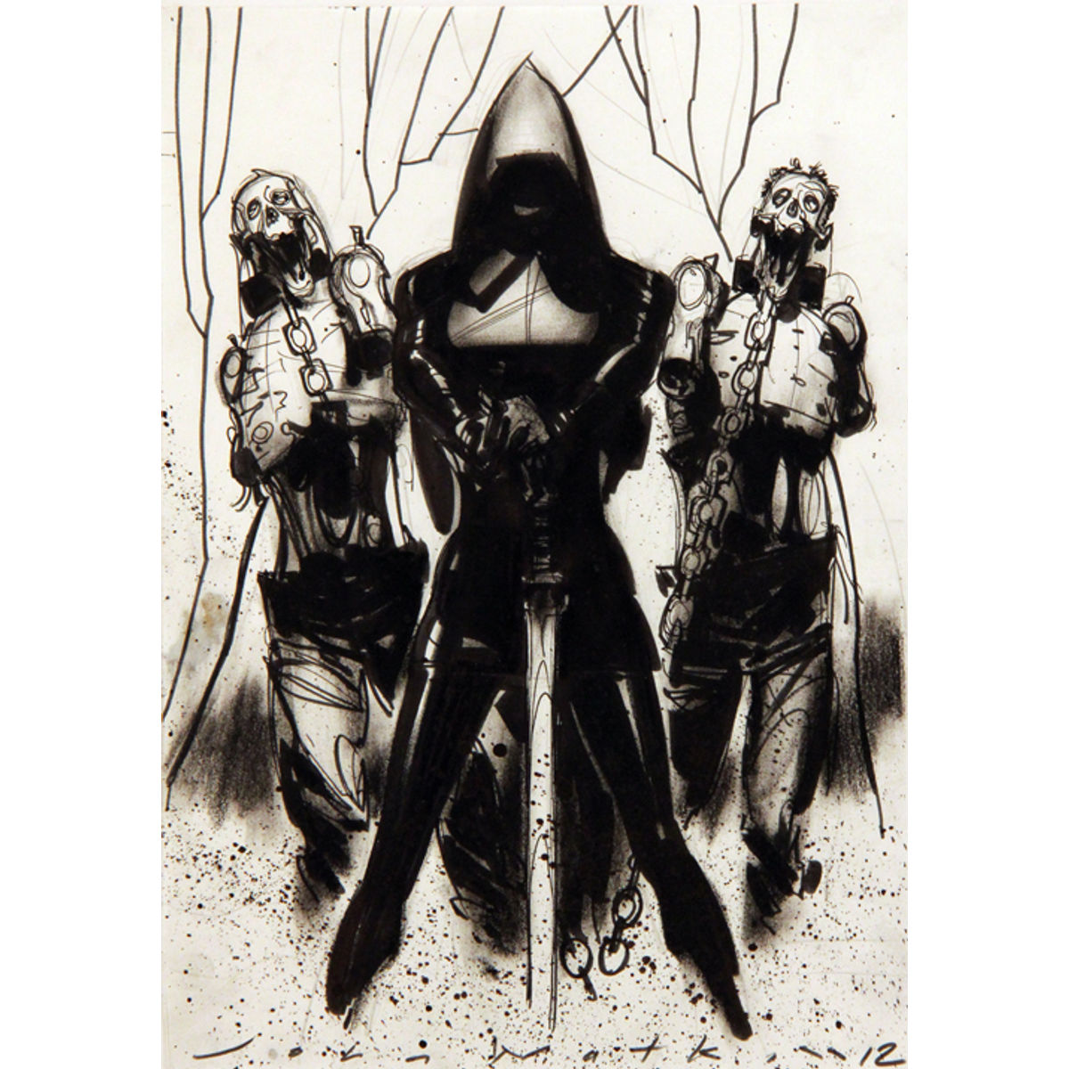 UNTITLED (BLACK AND WHITE 8)