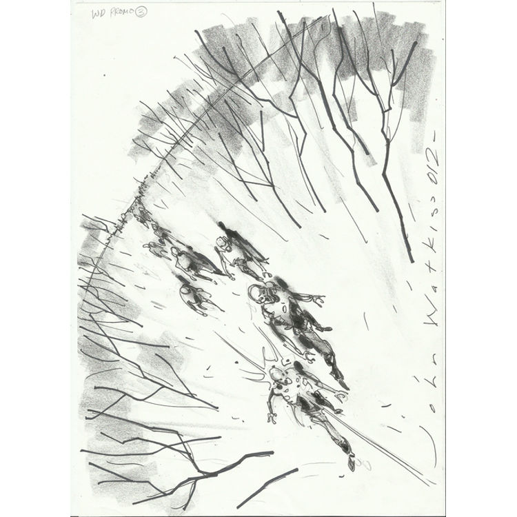 UNTITLED (BLACK AND WHITE) 40 by John Watkiss