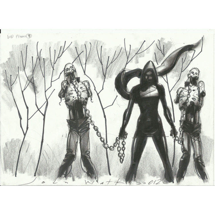 UNTITLED (BLACK AND WHITE) 46 by John Watkiss