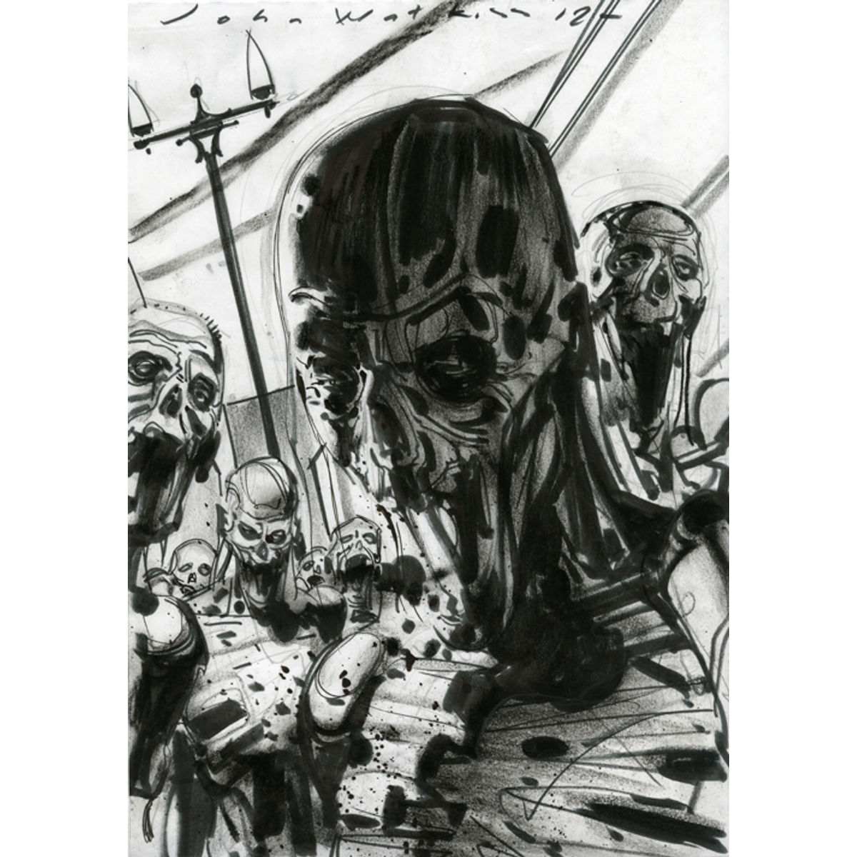 UNTITLED (UNFRAMED - BLACK AND WHITE 22)