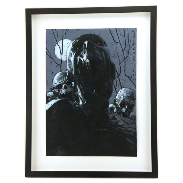 WALKERS IN THE LIGHT OF THE MOON by John Watkiss