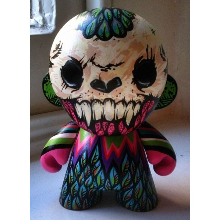Skull Face by Anti-Panza