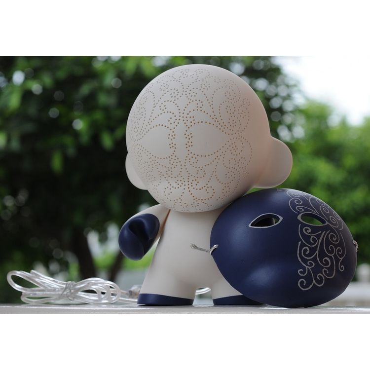 blue mask by pottstarr