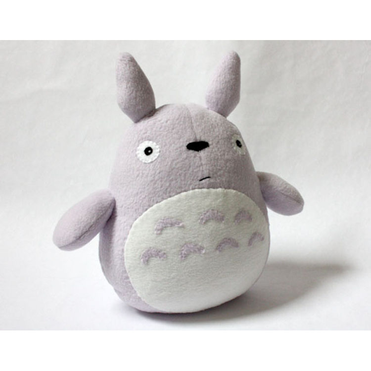 Purple Totoro by Cheek and Stitch