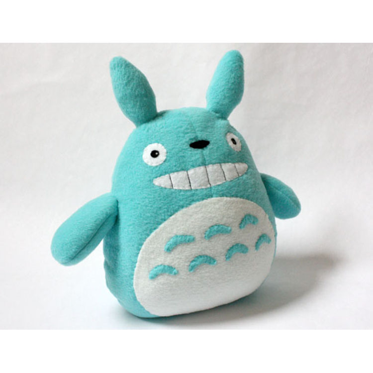 Blue Totoro by Cheek and Stitch