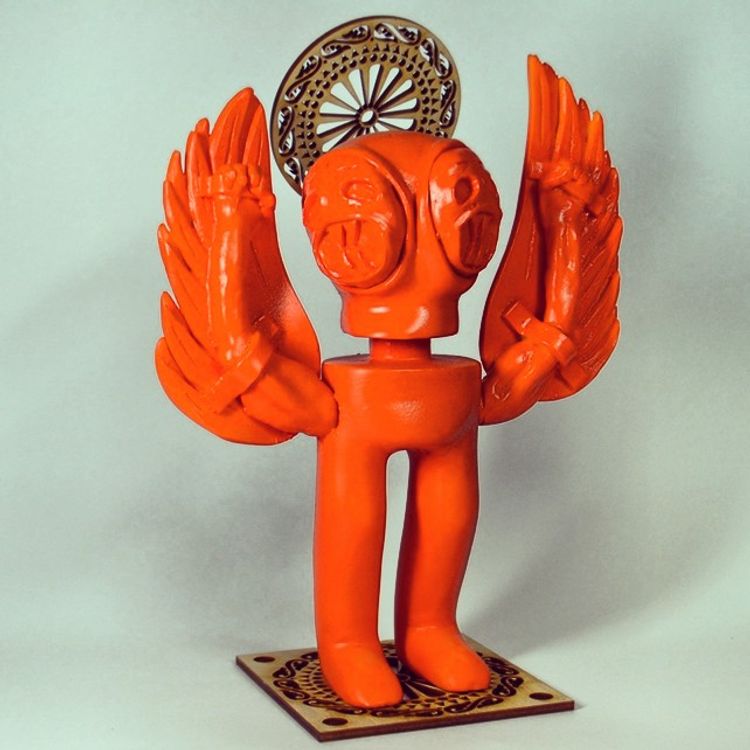 ANGEL (Legs series) - orange by Patient № 6 (Alexandr Otsabera)