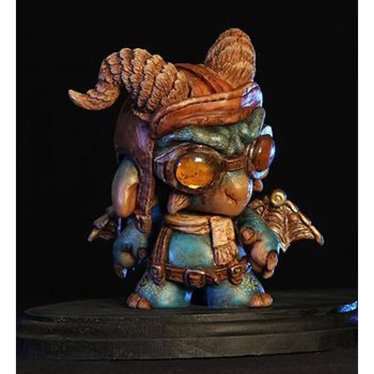 Puff the Steampunk Dragon by Cassia Harries