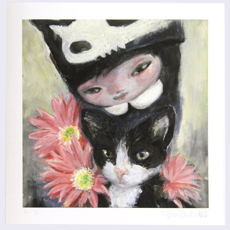 Happy Gapy Print by Mari Inukai