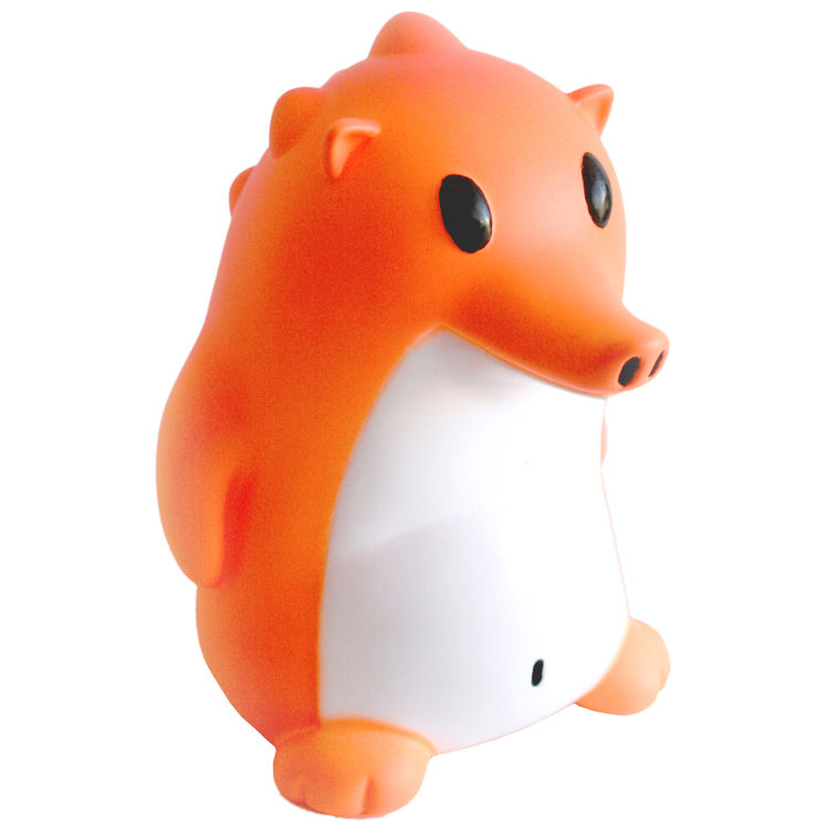 Heathrow the Hedgehog - Orange Float by Frank Kozik