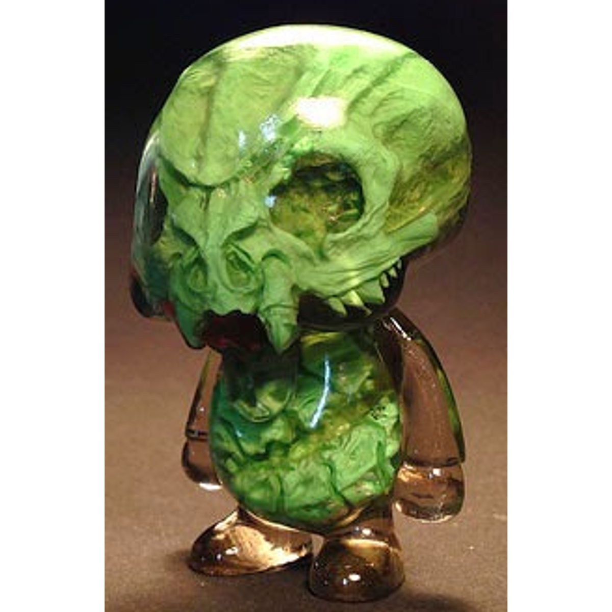 Infected Young Gohst - Smole with pale green bones