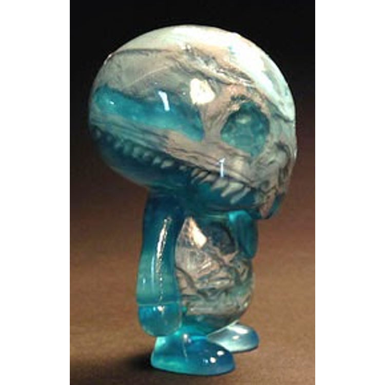 Infected Young Gohst - light blue with grey bones by Scott Wilkowski