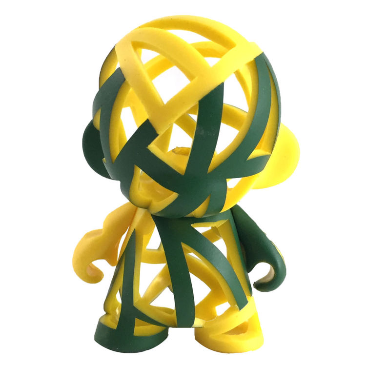 Blind Forty - Yellow/Green by Carson Catlin