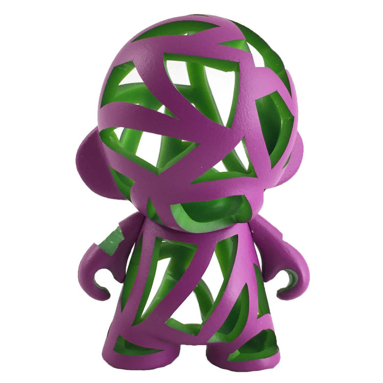 Blind Forty - Purple/Green by Carson Catlin