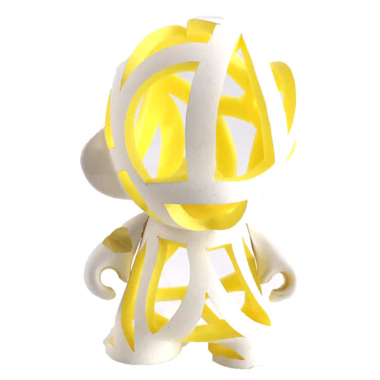 Blind Forty - White/Yellow by Carson Catlin