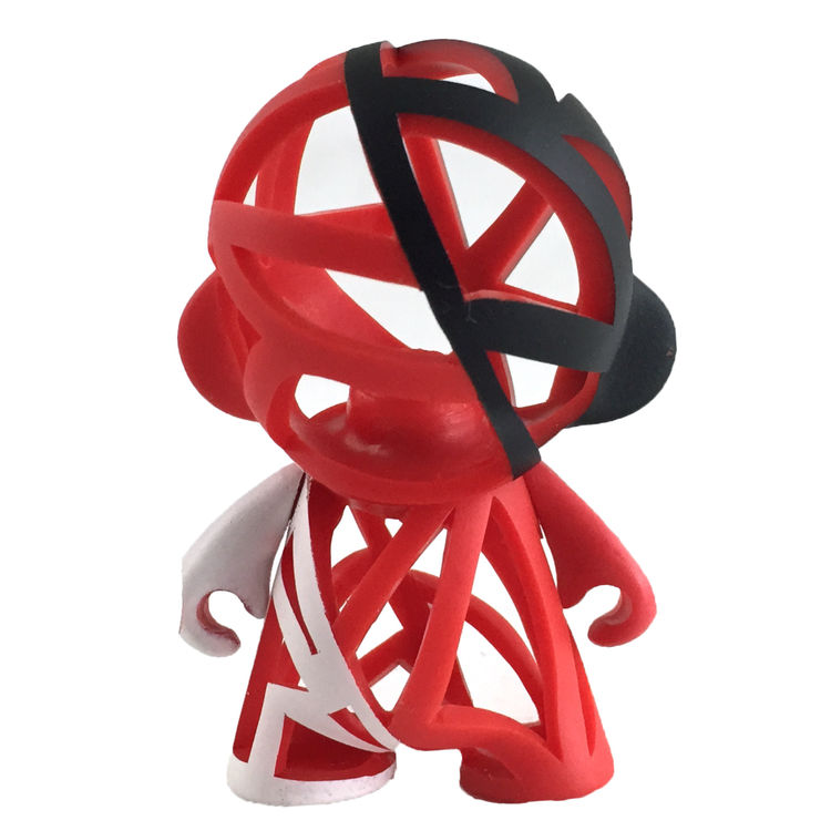 Blind Forty - Red/White/Black by Carson Catlin