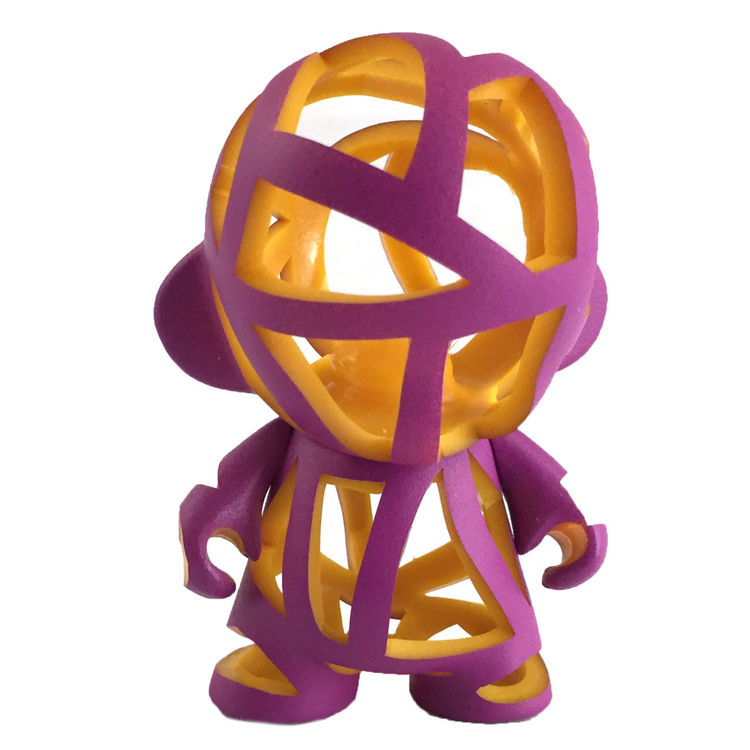 Blind Forty - Yellow/Purple by Carson Catlin