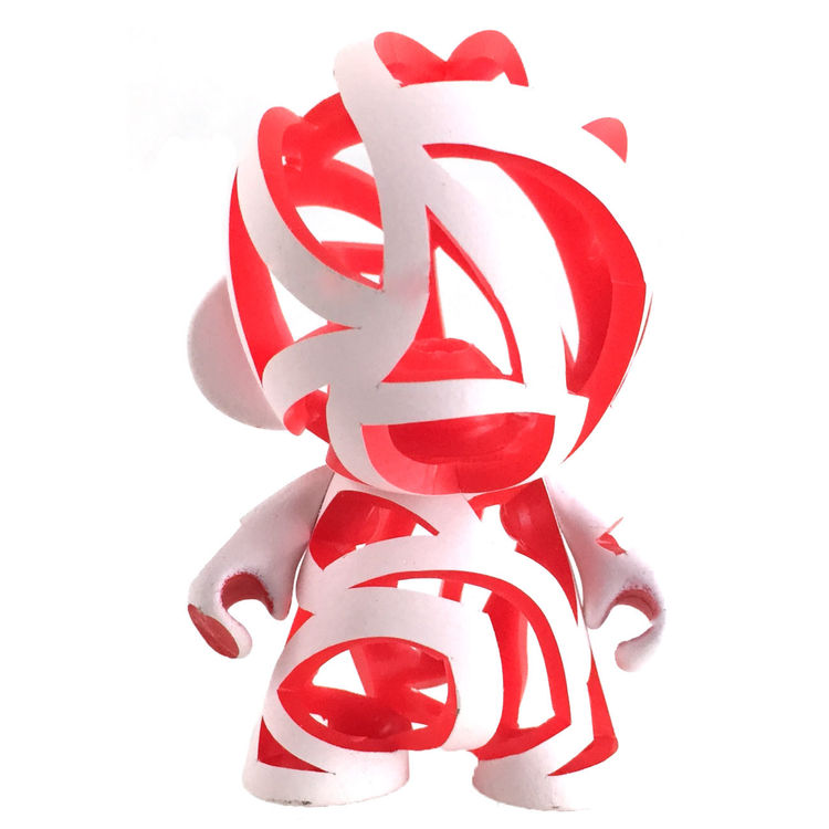 Blind Forty - White/Red by Carson Catlin