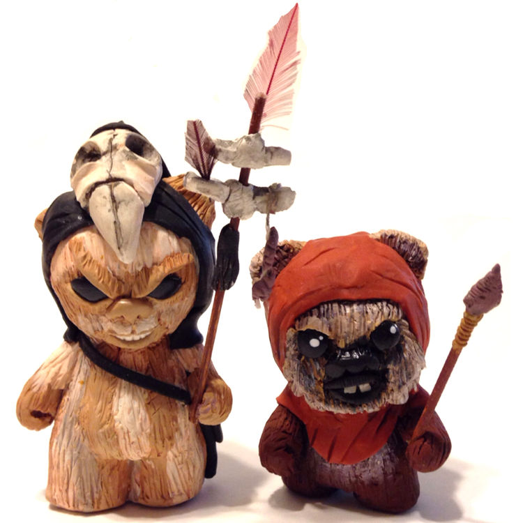 Ewok Munnies by Mr. The Sanders