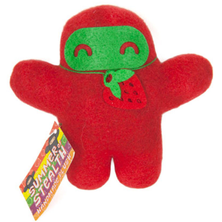 Summer of Stealth Plush Ninja : Strawberry by Shawnimals