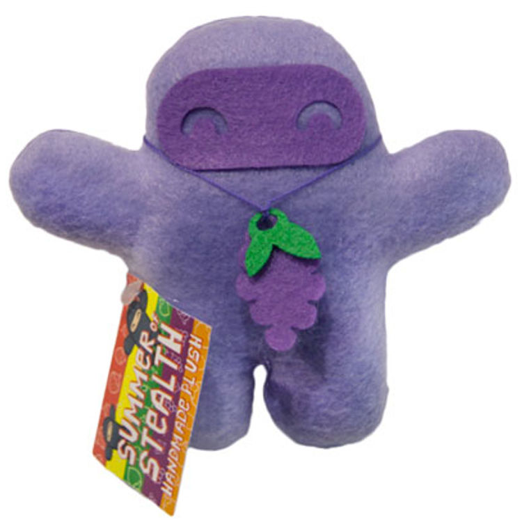 Summer of Stealth Plush Ninja : Grape by Shawnimals