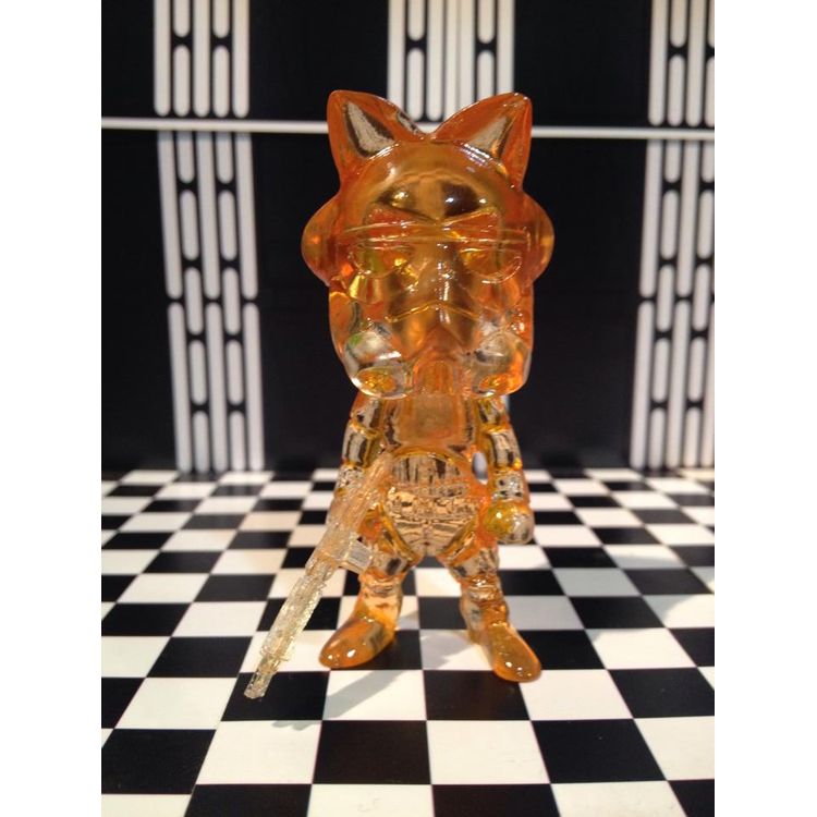CATTROOPER clear orange by Catmask Meaw