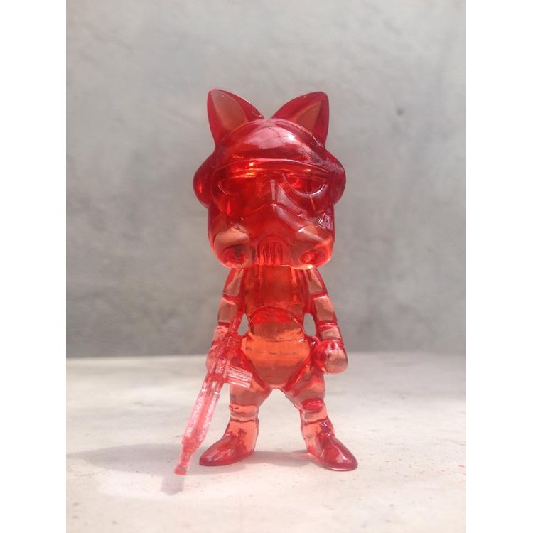 CATTROOPER clear red by Catmask Meaw