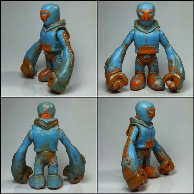 Blue planet fighter by Topztoy