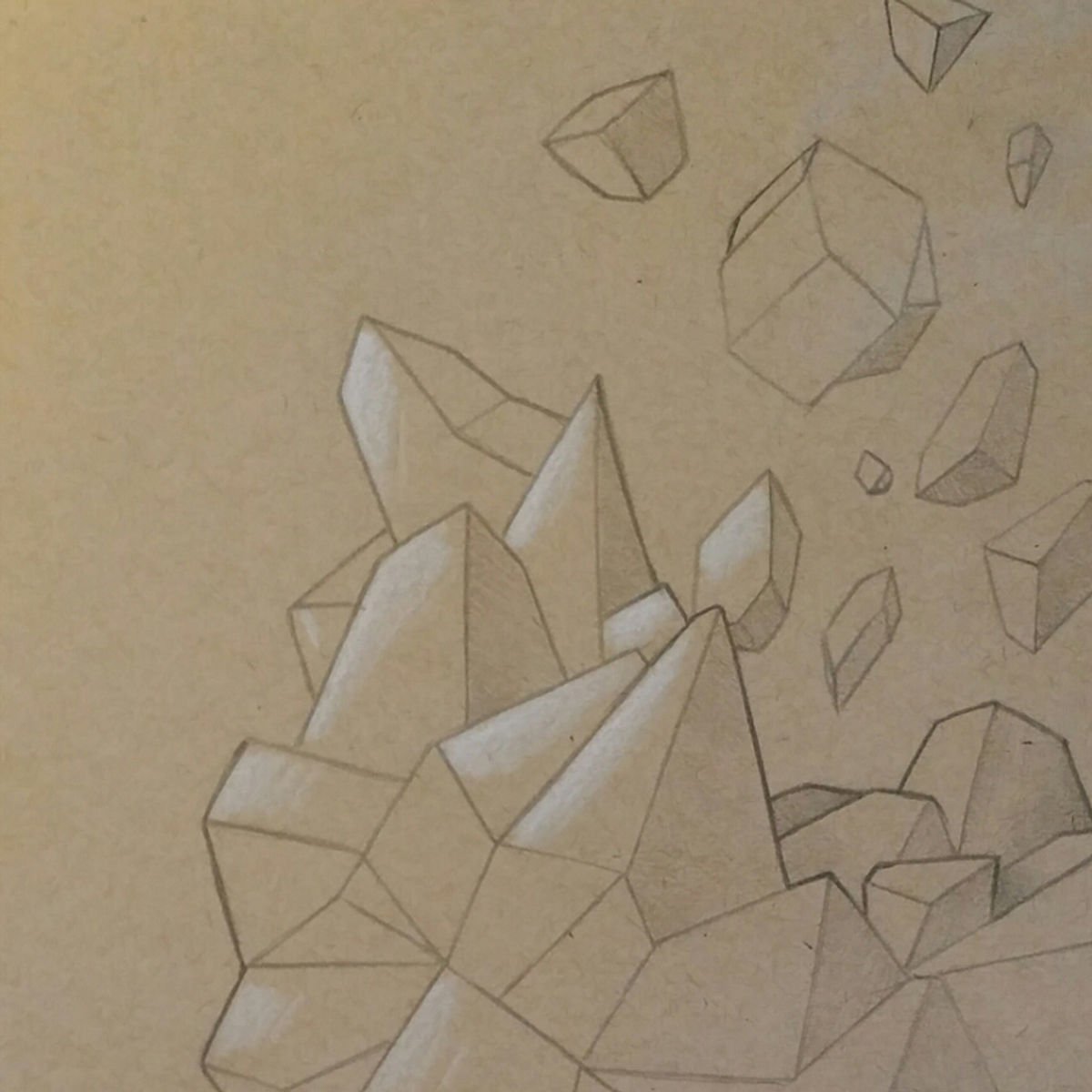 Out Of The Abundance Of The Heart, The Mouth Speaks - Sketch 1