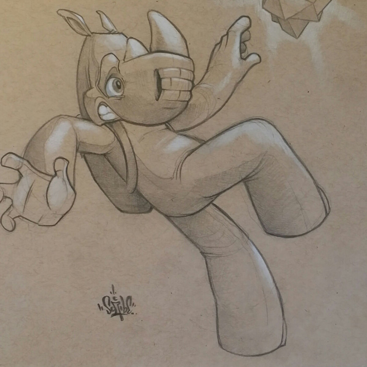 Out Of The Abundance Of The Heart, The Mouth Speaks - Sketch 2