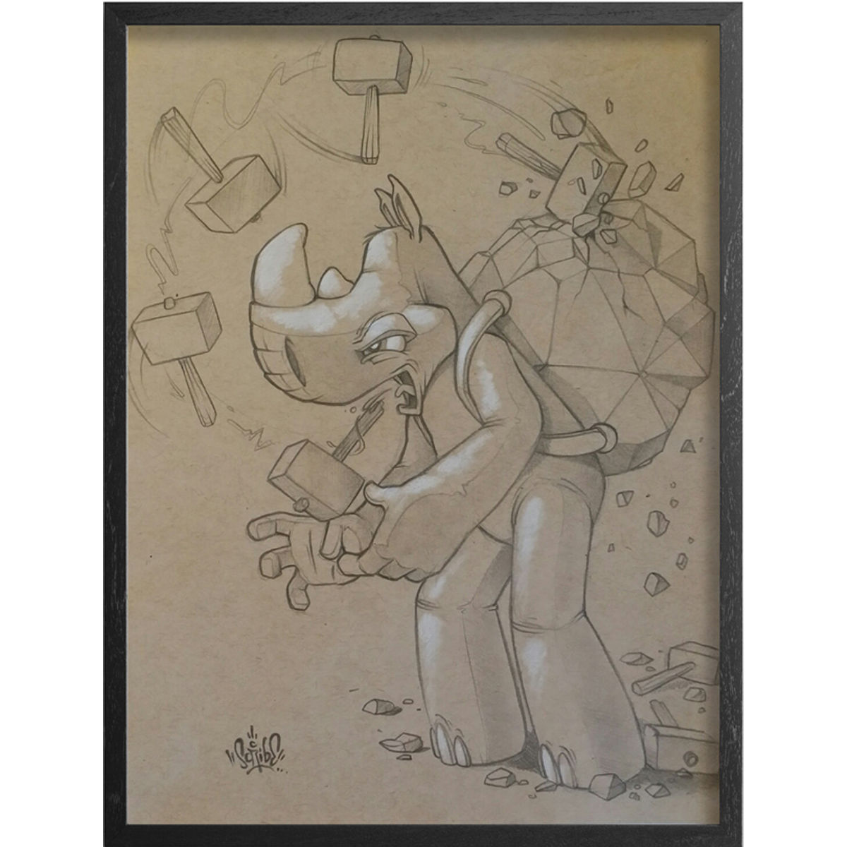 Out Of The Abundance Of The Heart, The Mouth Speaks - Sketch 3