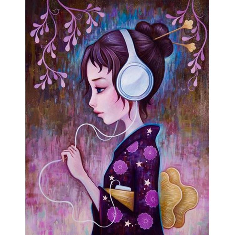 I wear my headphones at night by Jeremiah Ketner
