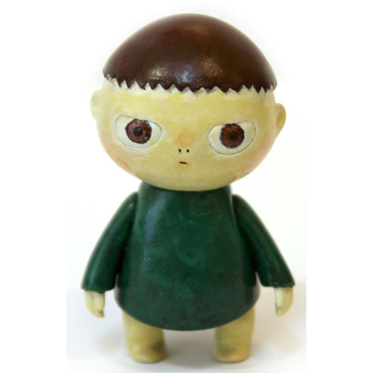 HAND PAINTED RYUNOSUKE VINYL FIGURE (Green) by Ryuca