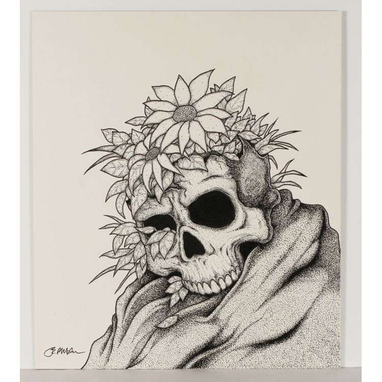 I Am Life (Original Art for Pallbearer Album Cover) by Jermaine Rogers