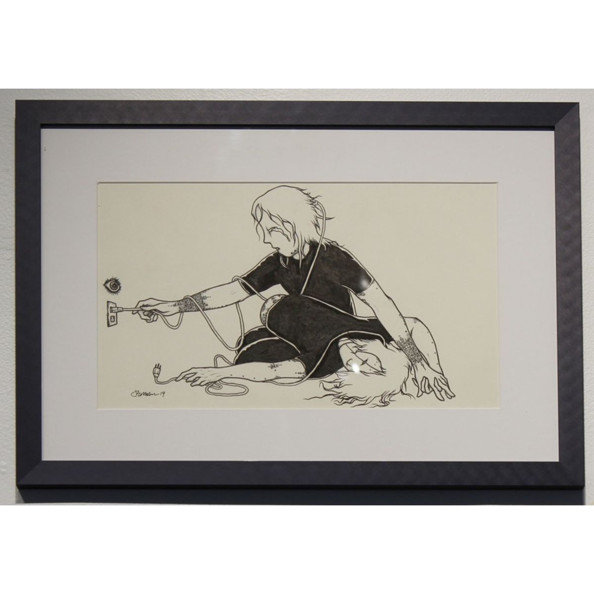 I Have Decided to Unplug (Original Art for NINE INCH NAILS Official Tour Print)