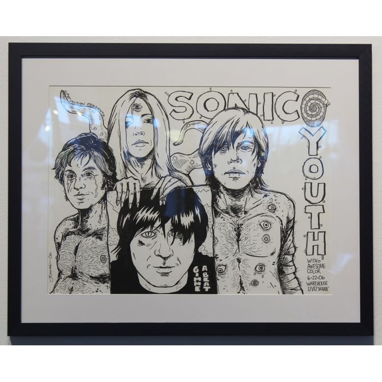 Sonic Youth (Original Art for Houston 2006) by Jermaine Rogers